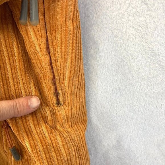 Eider Corduroy Winter Ski Jacket Womens 42 Large Burnt Orange Defender 2LS RARE - Picture 10 of 16